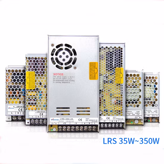 35W SMPS Single Output AC 220V to DC 5V 12V 24V 36V 48V DC LED Switching Power Supply with CE, RoHS (LRS-35)