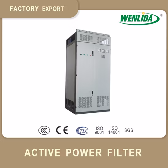 100A 6kv Three-Phase Three-Wire High Voltage Active Harmonic Power Filter with IGBT and Monitor (power quality) Apf3l-6/100
